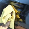 how to get house paint off a car